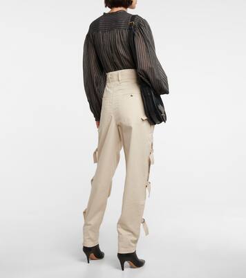 Pantalones tapered Keowina de algodón | Marant Etoile