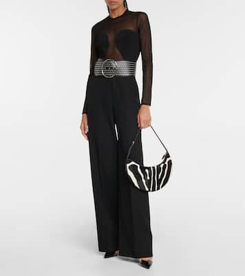 Mules Cœur mit Lackleder | Alaïa