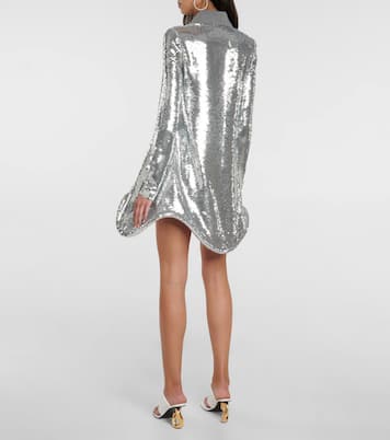 Minikleid mit Pailletten | JW Anderson