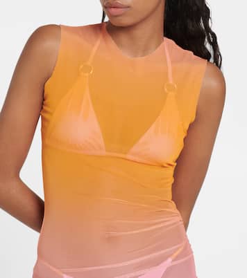 Ruched midi dress | Louisa Ballou