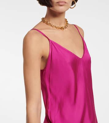 Poppy slip midi dress | Velvet
