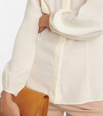 Blusa in seta con volant | Chloé