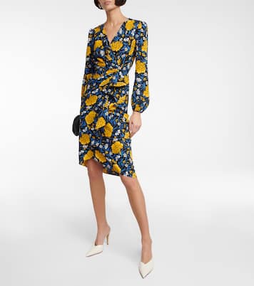 Floral printed midi dress | Diane von Furstenberg