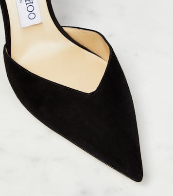 Pumps Saeda 100 in suede | Jimmy Choo