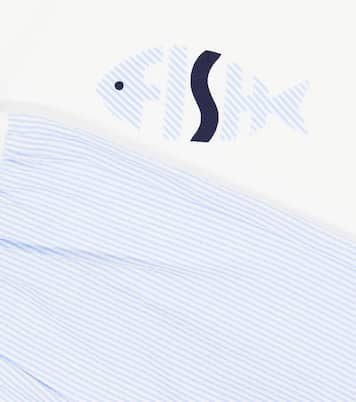 Cotton T-shirt and shorts set | Il Gufo