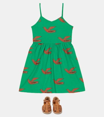 Otter printed cotton dress | The Animals Observatory