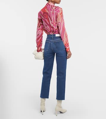 Jeans regular a vita alta | Re/Done
