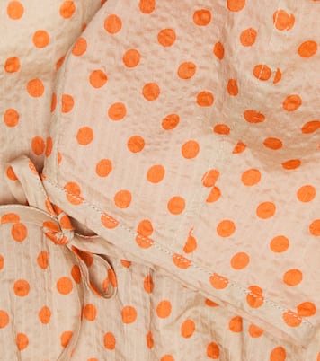 Baby Set Lavendula aus Playsuit und Mütze | Caramel