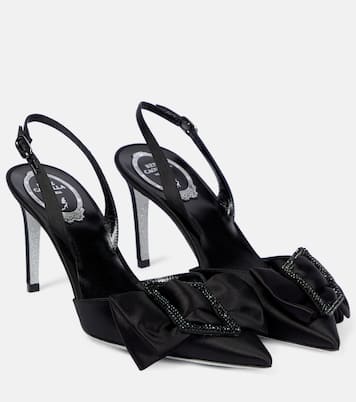 Pumps in raso con fiocco | Rene Caovilla