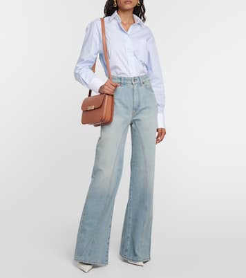 High-Rise Wide-Leg Jeans Bianca | Victoria Beckham