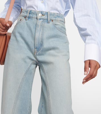 High-Rise Wide-Leg Jeans Bianca | Victoria Beckham