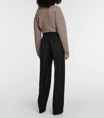 Weite Hose aus Wolle | Bottega Veneta