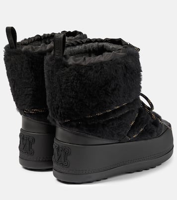 Botas de nieve de tejido Teddy | Max Mara