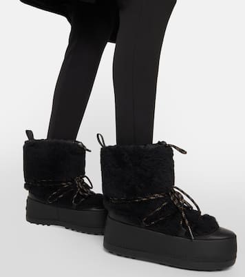 Botas de nieve de tejido Teddy | Max Mara