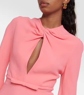 Miniabito in crêpe con fiocco | Giambattista Valli