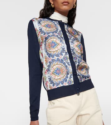 Cardigan aus Seide und Baumwolle | Etro