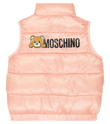 Logo puffer vest | Moschino Kids