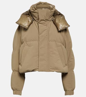 Cropped puffer jacket  | Sacai