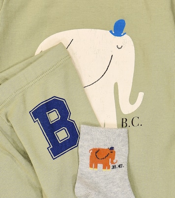 Baby - Body, leggings e calzini The Elephant in misto cotone | Bobo Choses