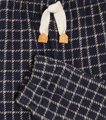 Baby Moritz checked sweatpants | 1 + in the Family