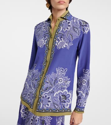 Camicia in seta con stampa | Etro
