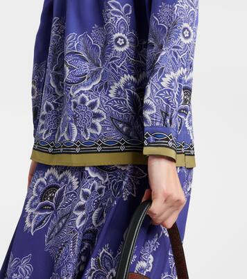 Camicia in seta con stampa | Etro