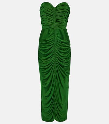 Vestido bustier midi Aveline de jersey | Costarellos
