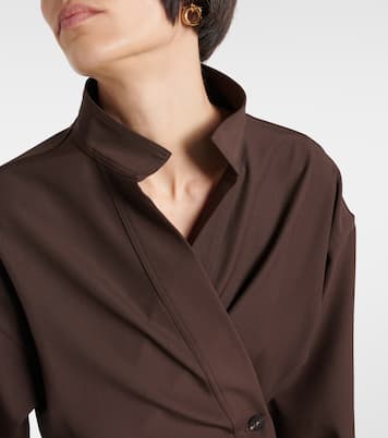 Wrap wool shirt | Ferragamo