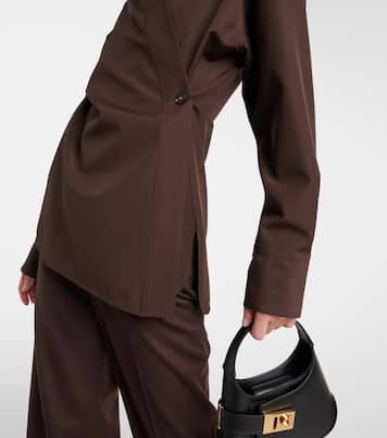 Wrap wool shirt | Ferragamo