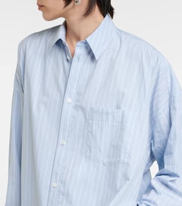 Chemise rayée en coton  | Balenciaga