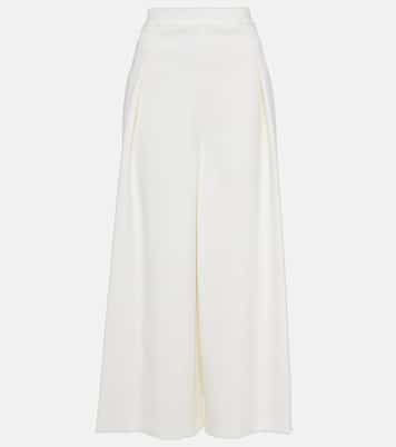 Weite Cropped-Hose Nadja aus einem Wollgemisch | Fforme