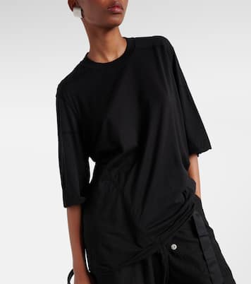 T-shirt oversize DRKSHDW in jersey di cotone | Rick Owens