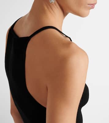 Top in maglia a coste | Courrèges