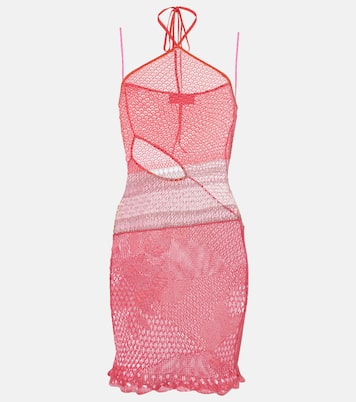 Natalie knitted cotton minidress | Roberta Einer
