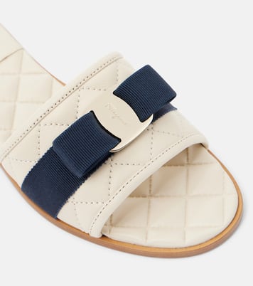 Sandali Love in pelle con fiocco | Ferragamo