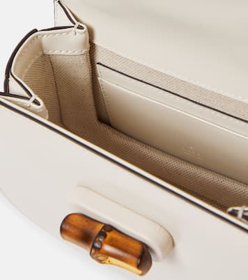 Gucci Bamboo 1947 Mini leather shoulder bag | Gucci