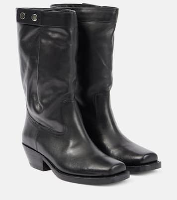 Bottines santiags Ademe en cuir | Isabel Marant