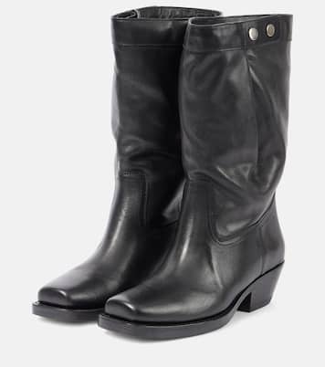 Bottines santiags Ademe en cuir | Isabel Marant
