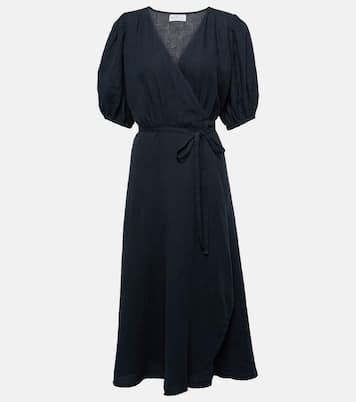 Abito midi Dalene in lino | Velvet