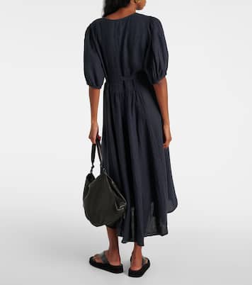 Abito midi Dalene in lino | Velvet
