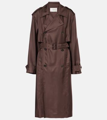 Trench in seta | Saint Laurent