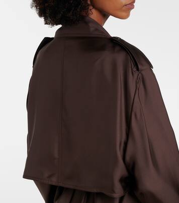 Trench in seta | Saint Laurent