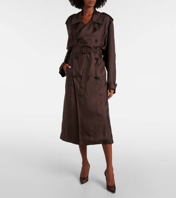 Trench in seta | Saint Laurent