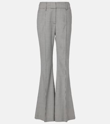 Rhein houndstooth wool flared pants | Gabriela Hearst