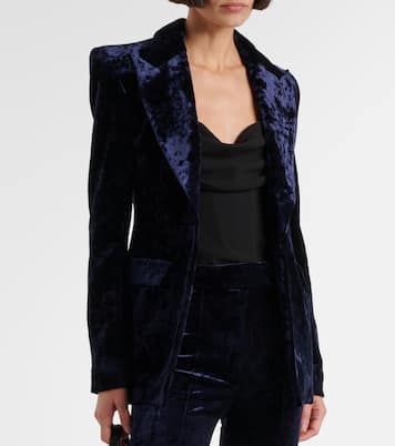Blazer in velluto | Alex Perry