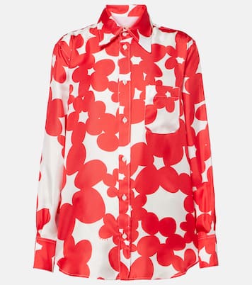 Camicia in seta con stampa | Marni