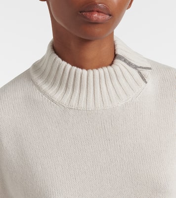 Jersey de cuello alto de cachemir | Brunello Cucinelli