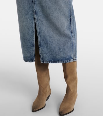 Falda midi Tilauriagz en denim | Marant Etoile