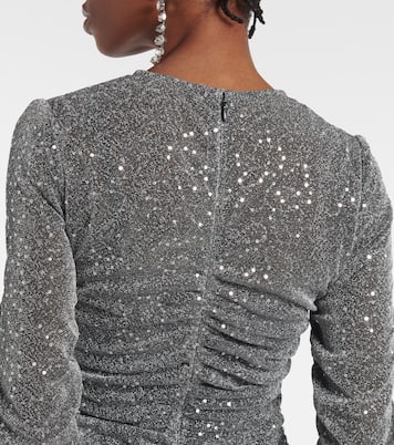 Sequined ruched midi dress | Dolce&Gabbana