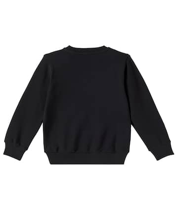 Bedrucktes Sweatshirt aus Baumwolle | Balmain Kids